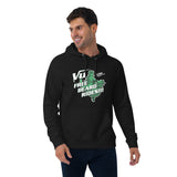 Deja Vu® Kalamazoo Green "Free Beard Rides" Hoodie