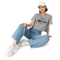 Deja Vu® Legs Women’s crop top